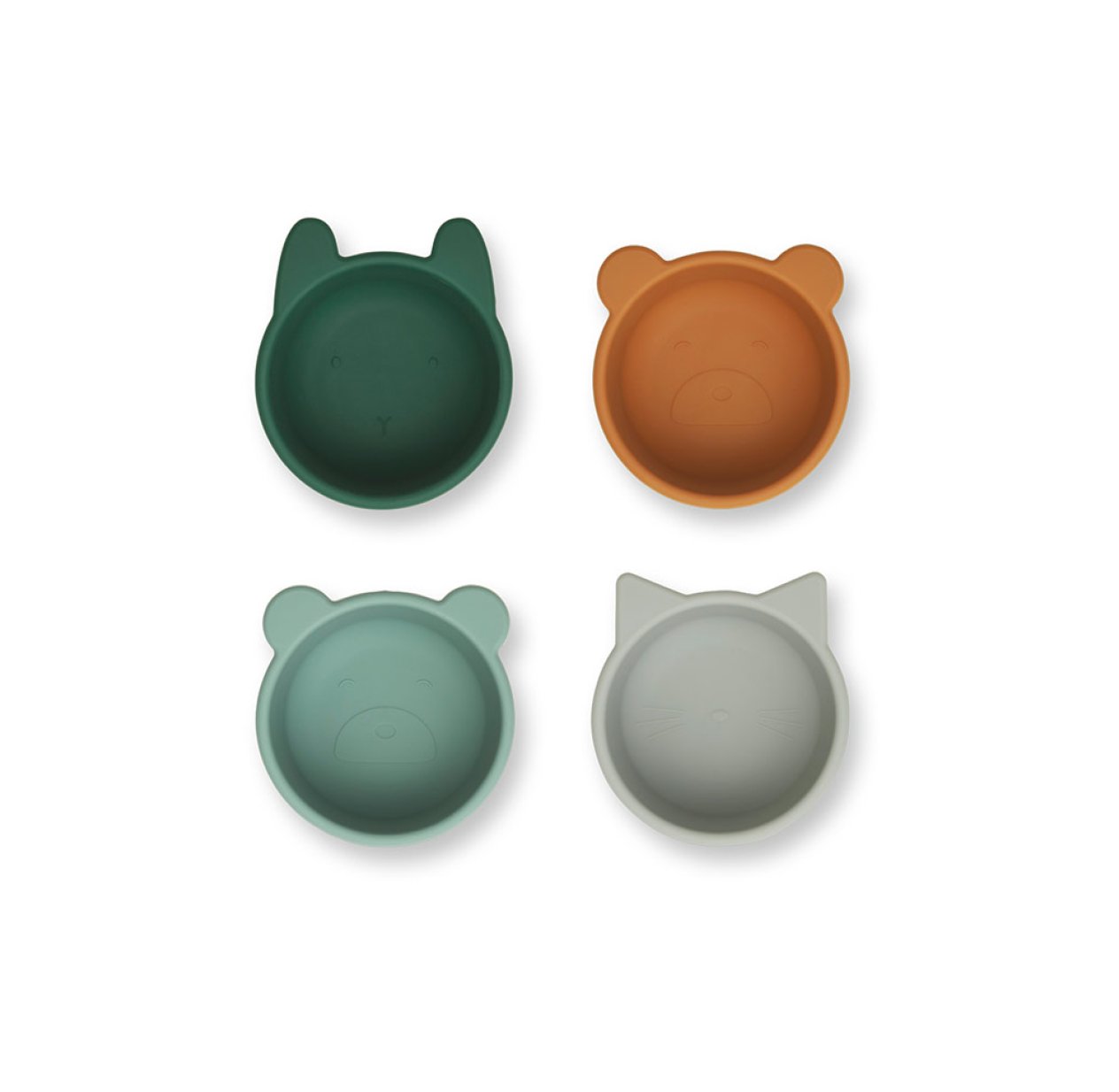 Set de 4 Petits Bols Malene - Vert mix