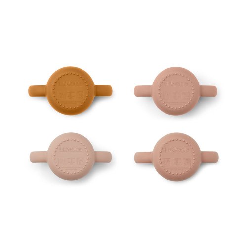 Set de 4 Tasses Chat Gene - Rose mix