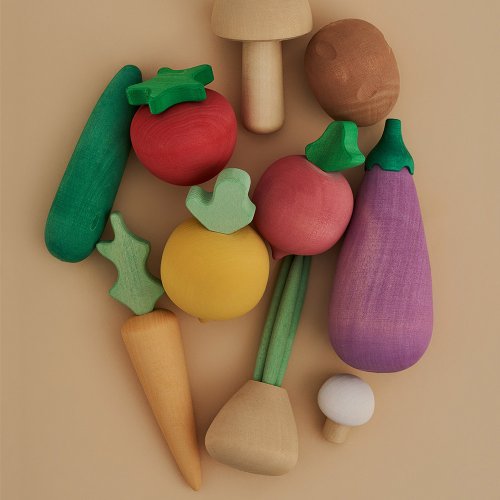 Set de Légumes en bois
