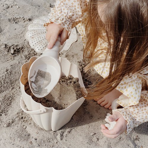Set de plage Coquillage - Crème
