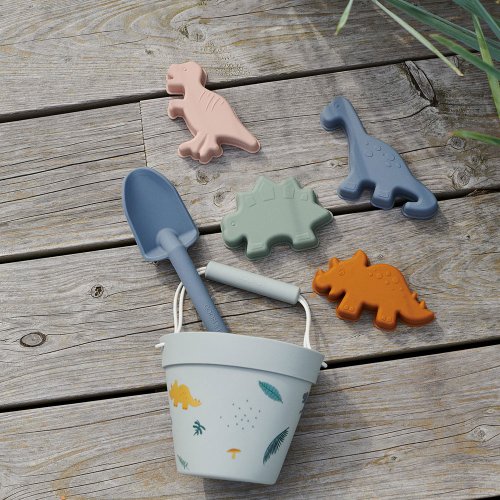 Set de Plage et Jardinage Dino - Bleu