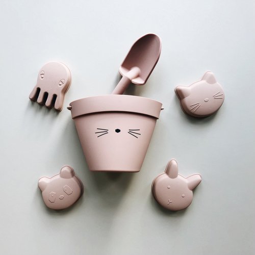 Set de plage - Rose pâle