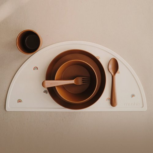Set de Table en Silicone Arc-en-Ciel