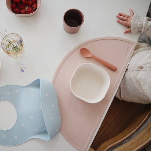 Set de Table en Silicone - Rose poudré