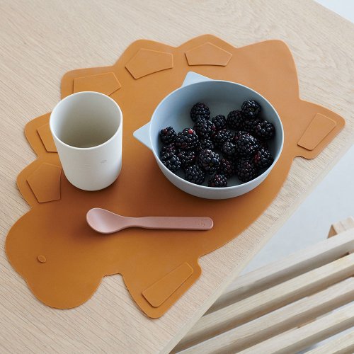 Set de Table Dinosaure - Bleu clair