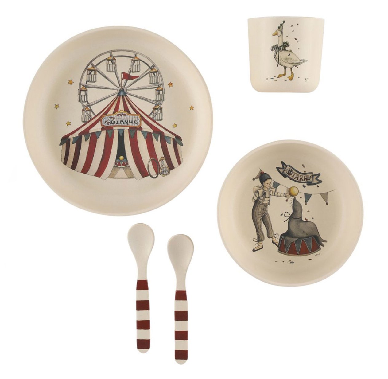 Set de vaisselle Circus