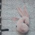 Doudou attache tétine Bunny - Rose doux