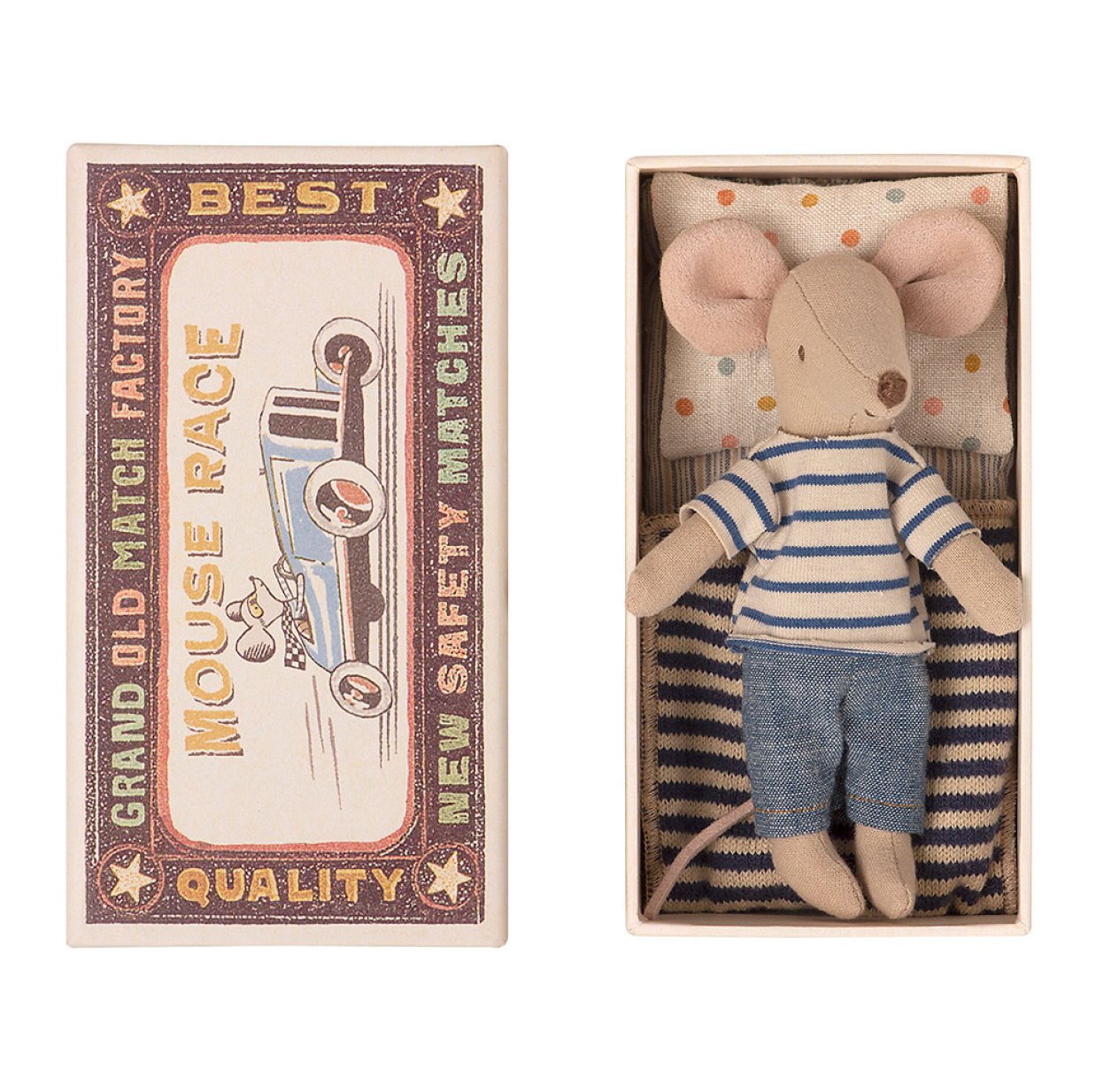 Souris Grand Frère dans sa boîte