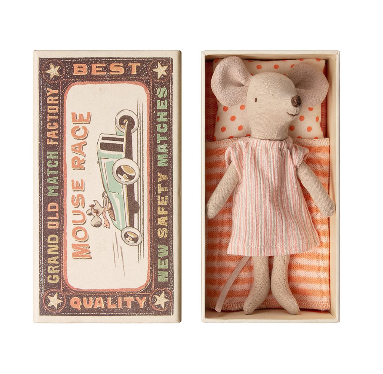 Souris Grande Soeur dans sa boîte