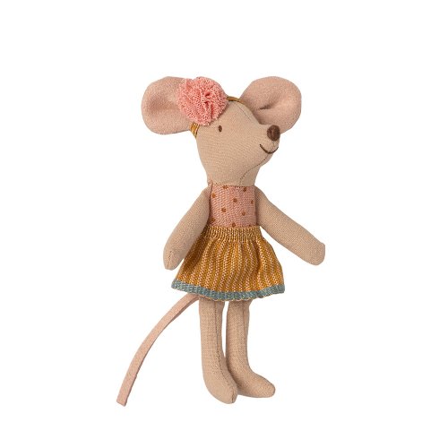Souris Petite Soeur dans sa boîte