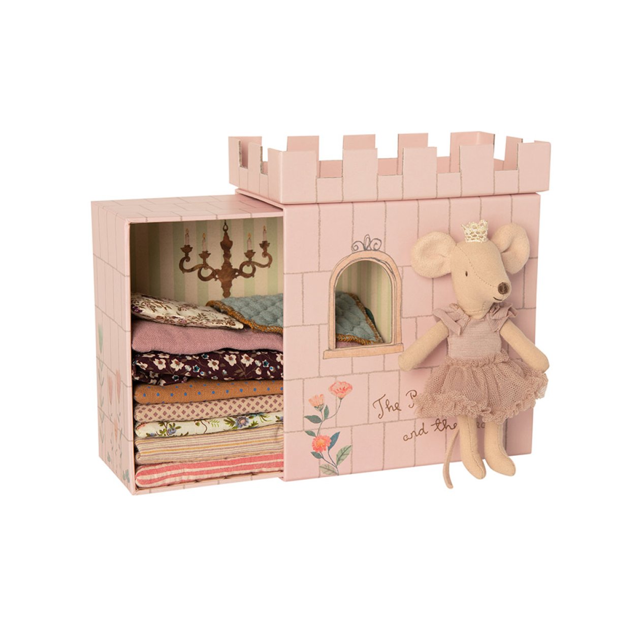 Souris Grande Soeur Princesse au Petit Pois