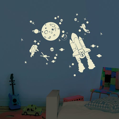 Sticker phosphorescent Space Kit