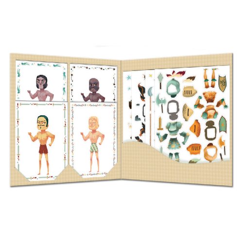 Stickers & Paperdolls - Les Chevaliers
