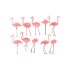 Stickers Just A Touch Flamants Roses