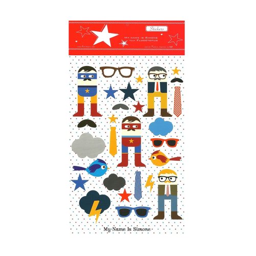 2 planches de Stickers Filles et Garçons