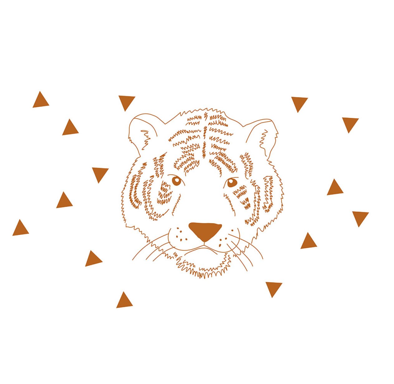 Sticker Tigre