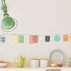 Sticker Frise Lampions - Multicolore