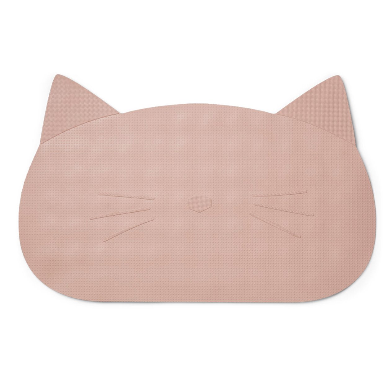 Tapis de bain chat Storm - Rose pastel