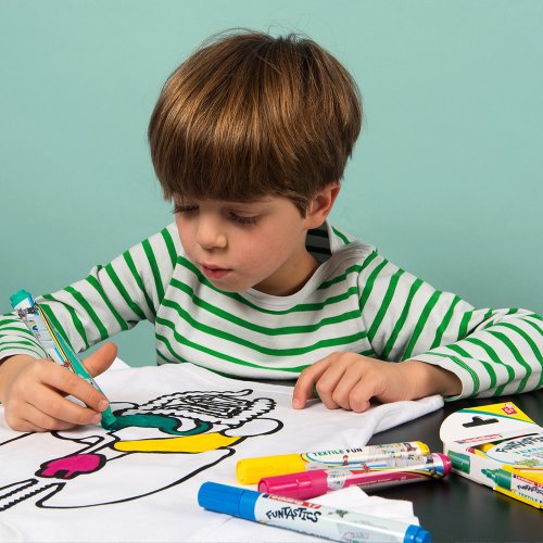 T-shirt à colorier Anatomie - Kit DIY