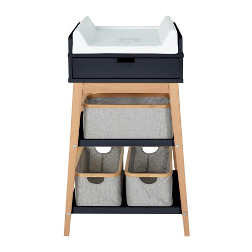 Table à langer Hip avec Tiroir - Moonshadow/Naturel