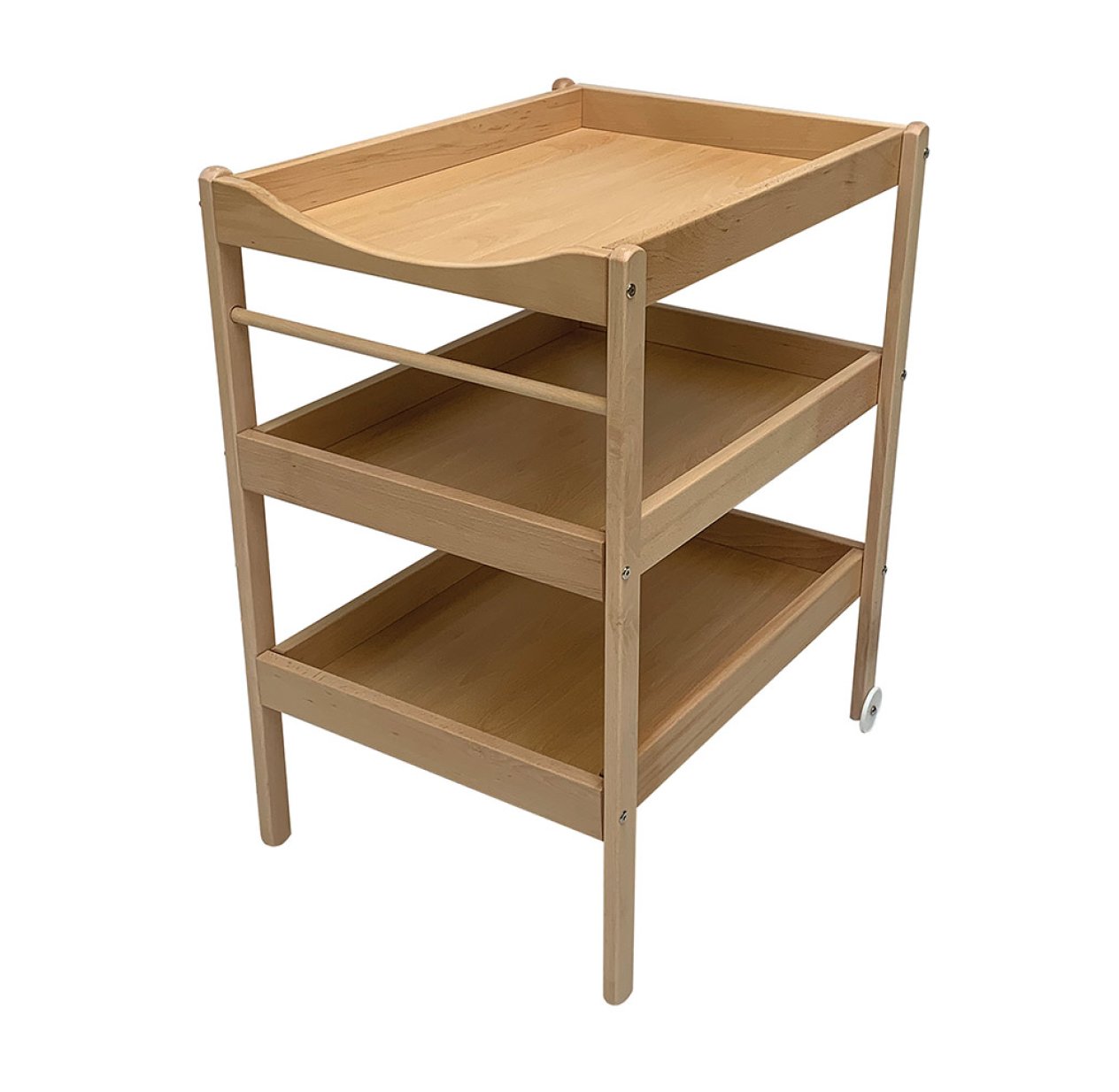 Table à langer Margot 3 plateaux - Hêtre