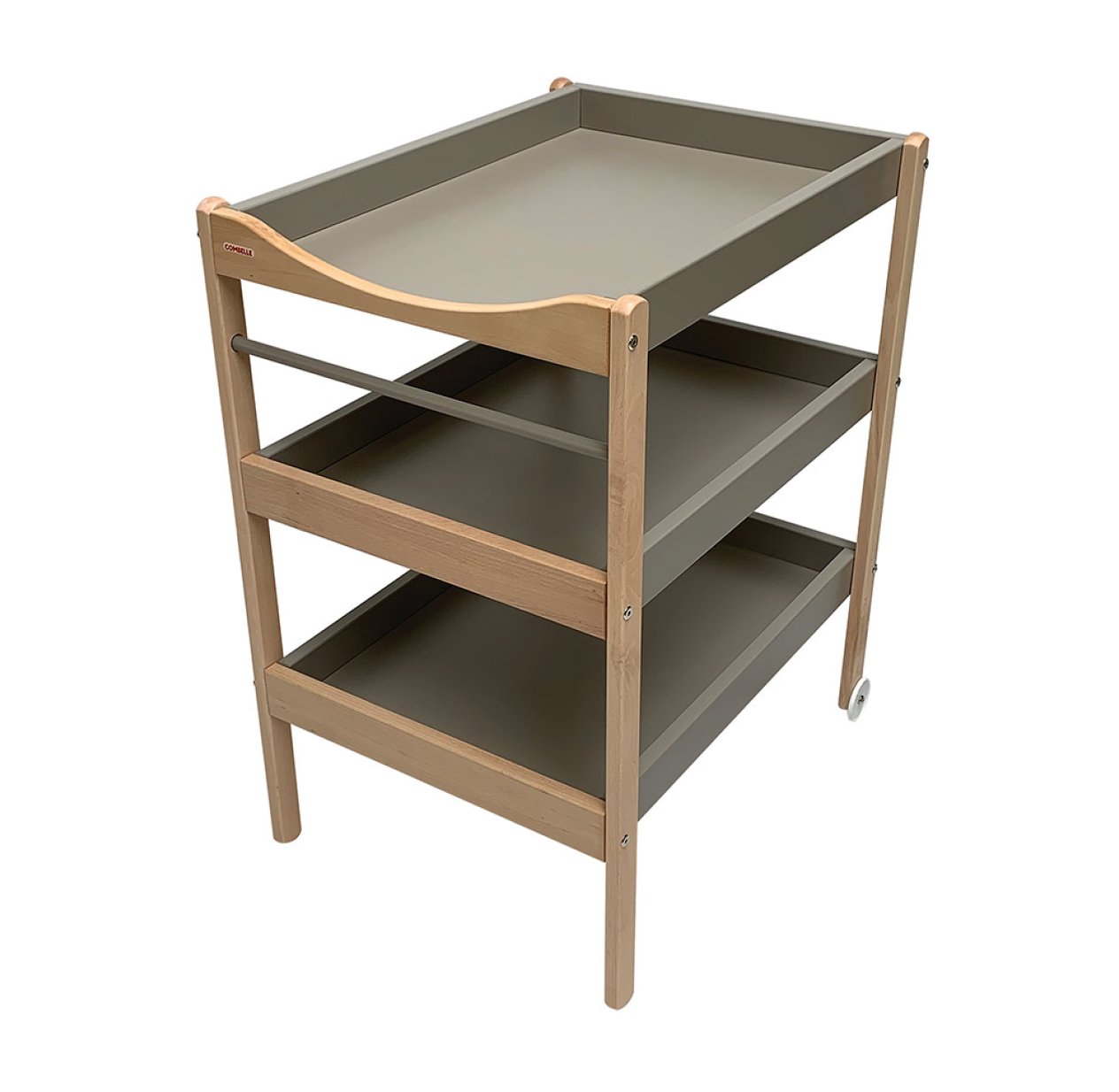 Table à langer Margot 3 plateaux - Gris