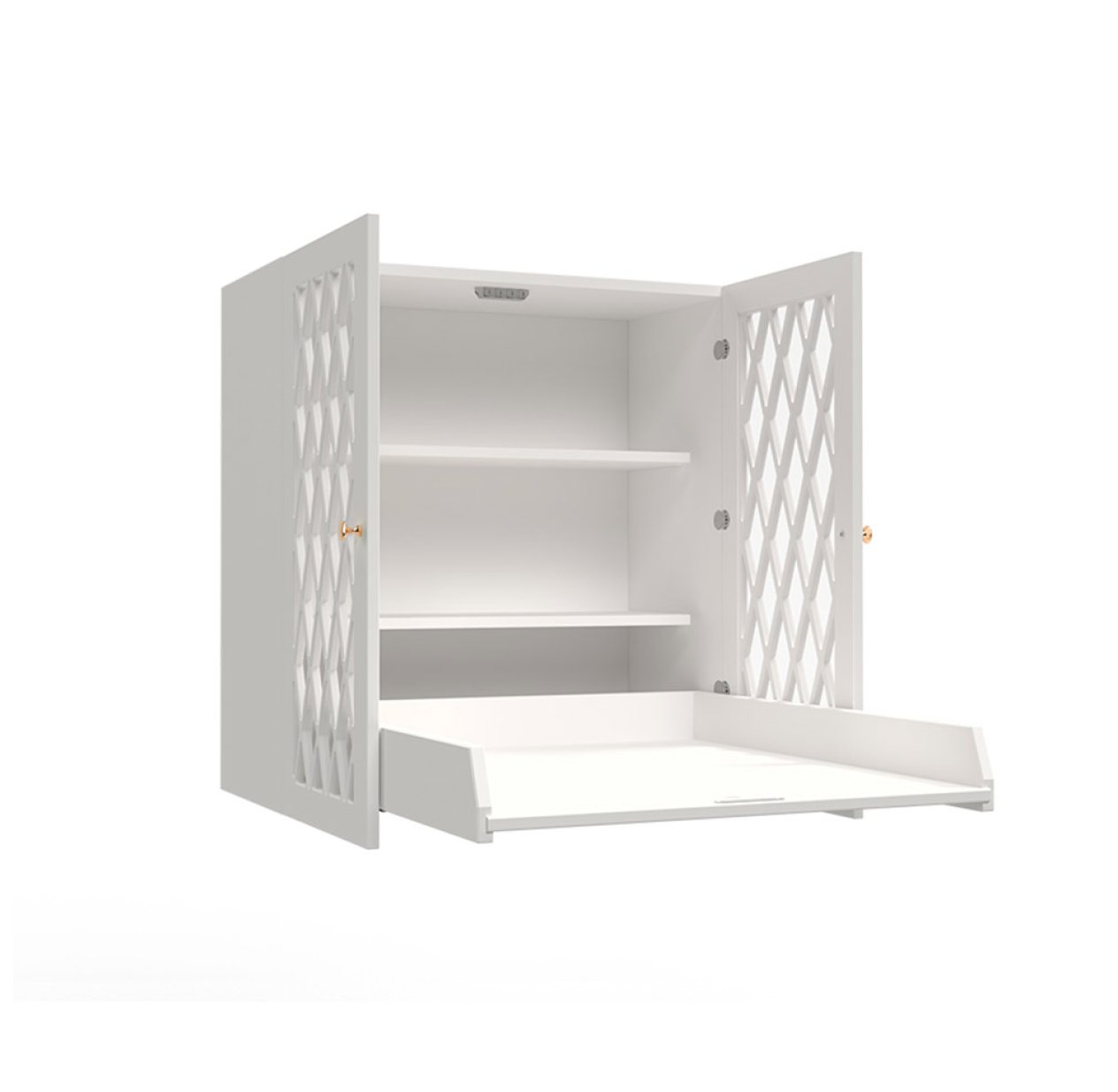 Table à langer murale Harlequin - Blanc