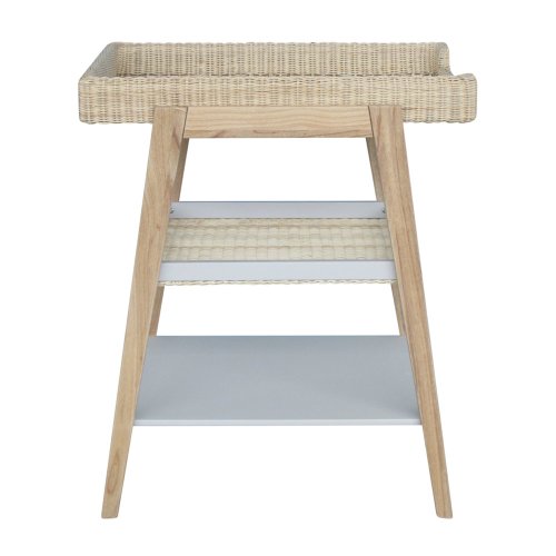 Table à langer en osier Marélia - Lune