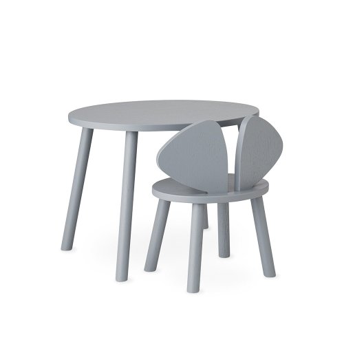 Table enfant Mouse 2-5 ans - Gris