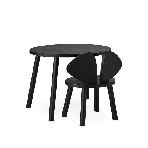 Table enfant Mouse 2-5 ans - Noir