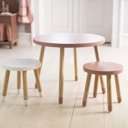 Petite table - Vieux rose