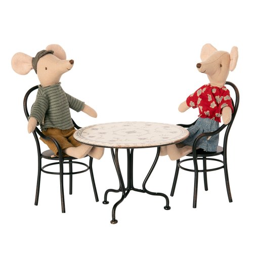 Table et chaises Miniature