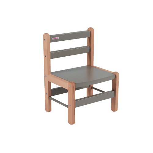 Table Gabriel et Chaise Enfant Louise - Gris