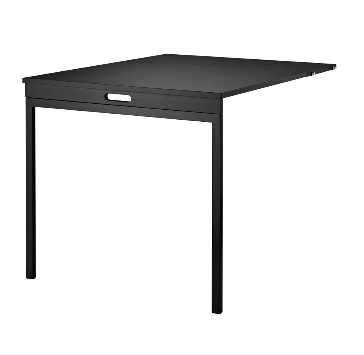 Table murale pliante - Noir
