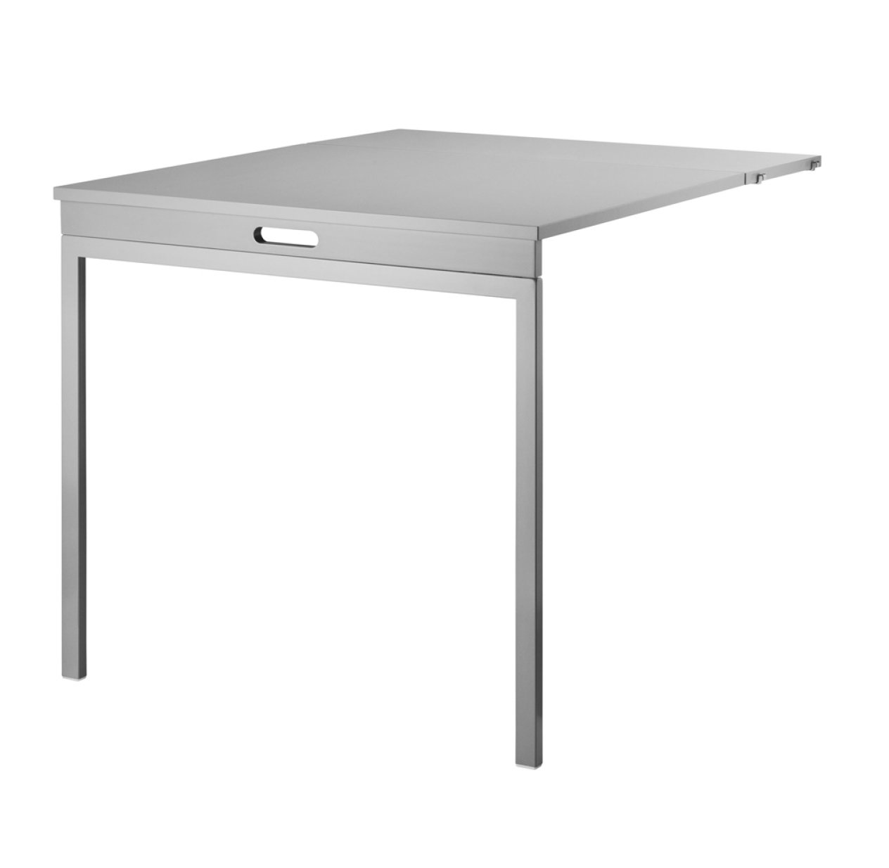 Table murale pliante - Gris