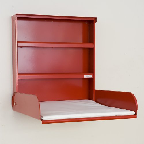 Table à langer murale Fifi ByBO Design - Rouge