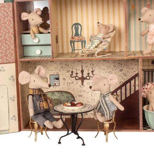 Table Salon de Thé Vintage Miniature