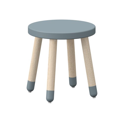 Tabouret enfant - Bleu gris