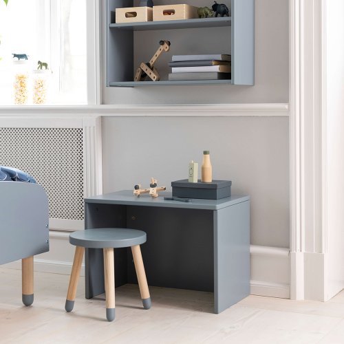 Tabouret enfant - Bleu gris
