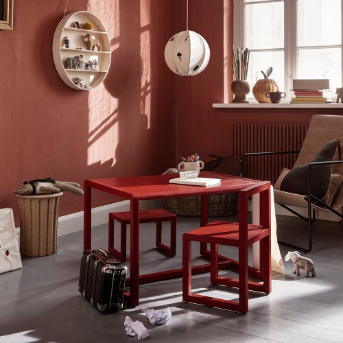 Tabouret Little Architect - Rouge