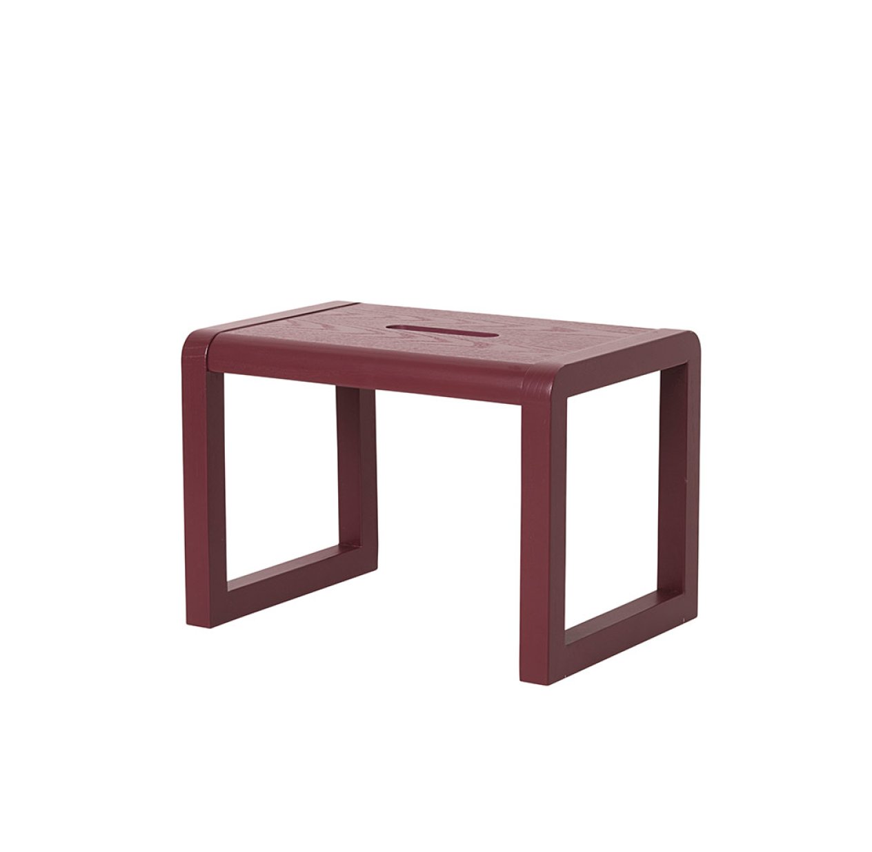 Tabouret Little Architect - Bordeaux