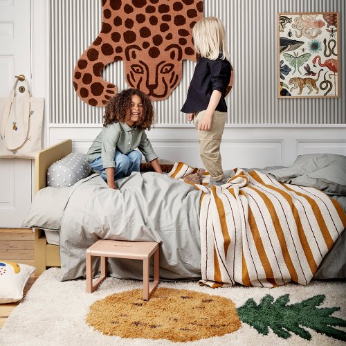 Tabouret Little Architect - Rose