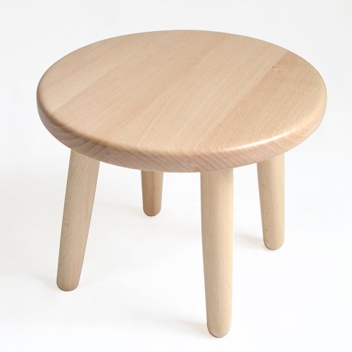 Tabouret rond enfant - Hêtre
