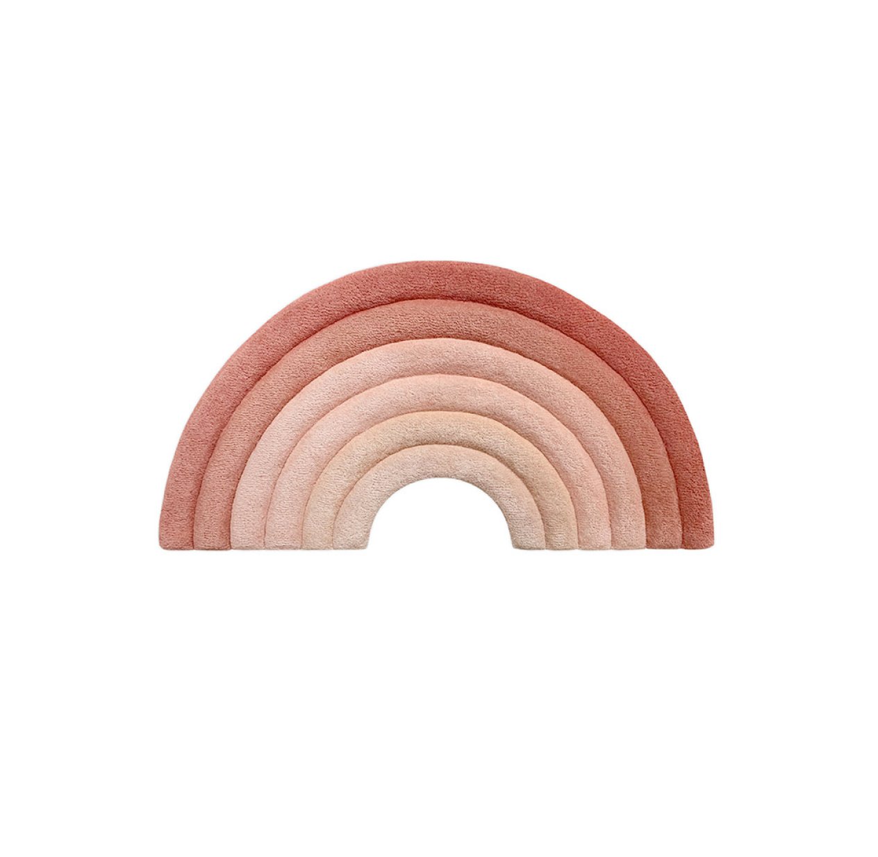 Tapis Rainbow - Rose