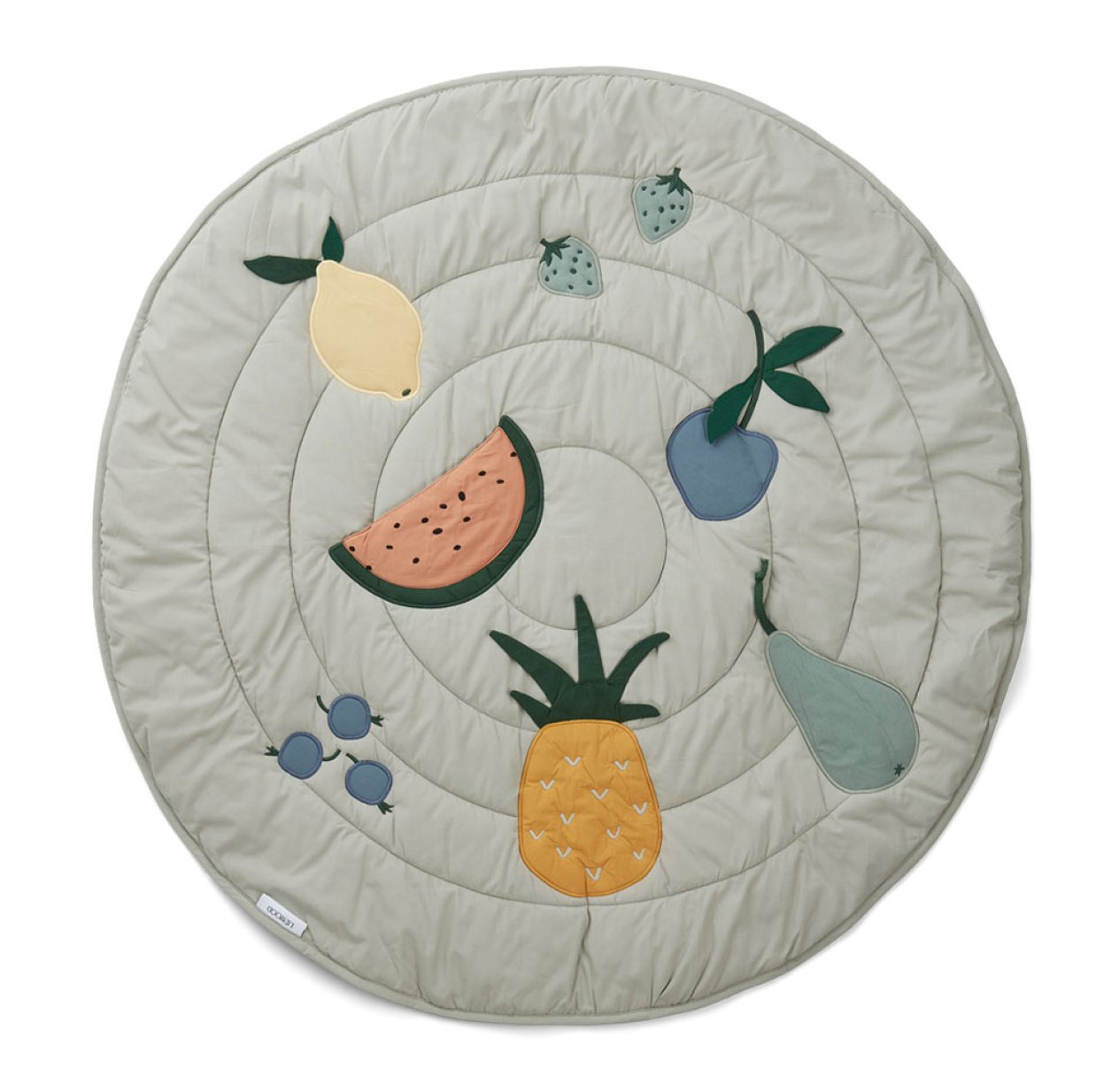 Tapis d'éveil Fruit Gitta - Bleu clair