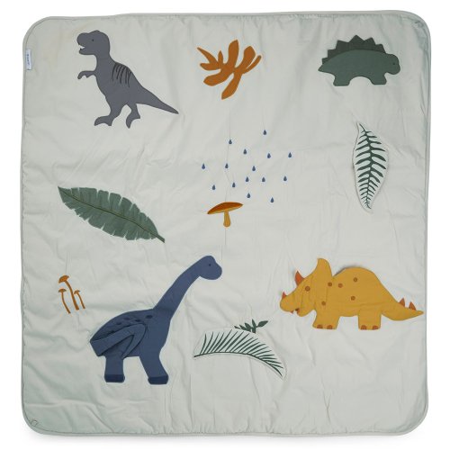 Tapis d'éveil Dinosaure Glenn - Bleu clair