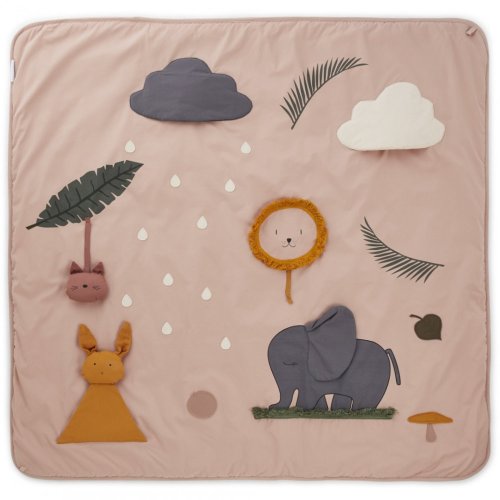 Tapis d'éveil Glenn - Rose poudré