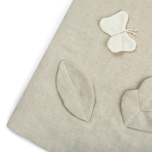 Tapis d'éveil Lin Français - Greige