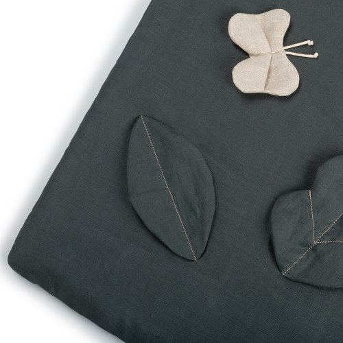 Tapis d'éveil Lin Français - Green Blue