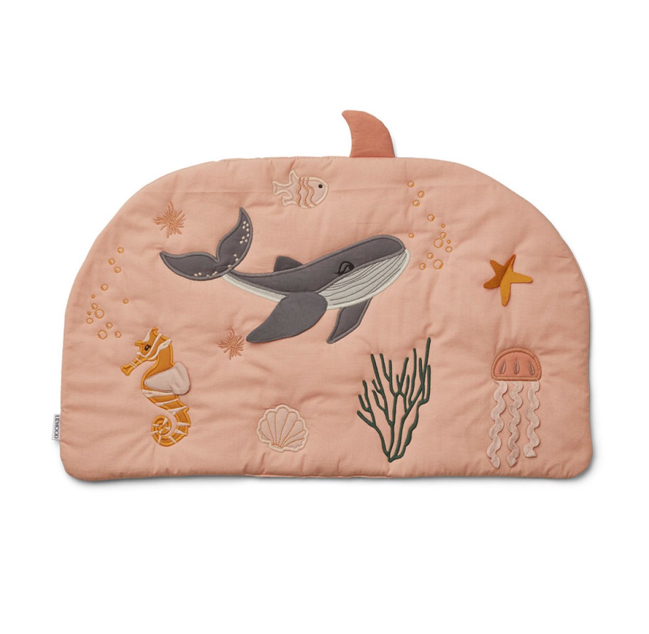 Tapis d'éveil Créatures Marines Sofie - Rose